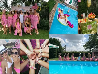 Биляна с лудо моминско парти