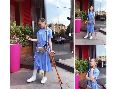 Кристин Илиева чества ЧРД в гипс! Ето как върви лечението й + Какво си пожела на празника