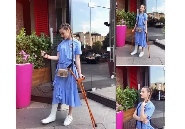 Кристин Илиева чества ЧРД в гипс! Ето как върви лечението й + Какво си пожела на празника