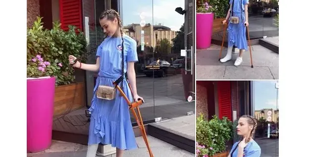 Кристин Илиева чества ЧРД в гипс! Ето как върви лечението й + Какво си пожела на празника
