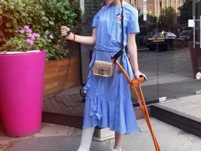 Кристин Илиева чества ЧРД в гипс! Ето как върви лечението й + Какво си пожела на празника