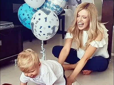 Нели Петкова показа сина си