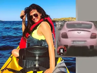 Преслава отново помириса розово Бентли! Този път ще му се наслади за по-дълго време,тъй като е подарък от Павел