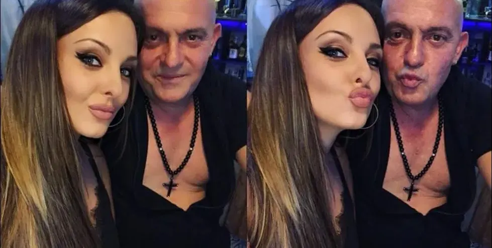 Симона Загорова куфее с татко си