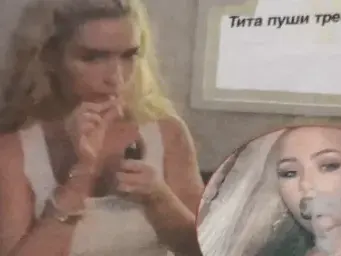 След Гери-Никол спипаха и Тита да пуши трева! Папи Ханс я издаде с клипче, но после го изтри