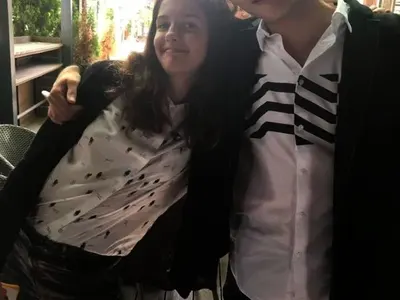 Ани Салич запозна децата си с новия (ФОТО в галерия)