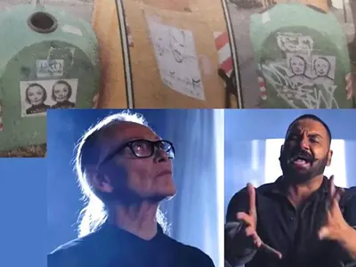 Лепят Цветана Манева по кофи за боклук заради клипа й с Азис