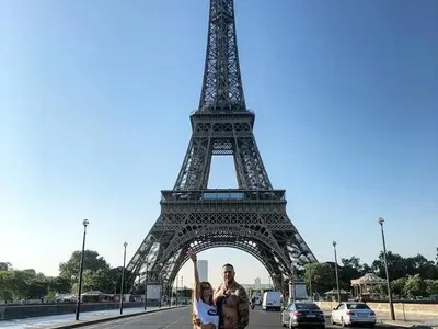 Любо Чука тренира на Айфеловата кула