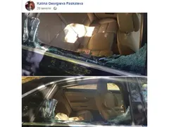 Ексклузивно! Разбиха колата на Калина Паскалева (Снимки)