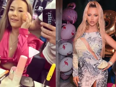 Гери-Никол, нали беше ултра богата? Певицата пести от гримьор, сама се маца с макиаж (Потрес кадри)