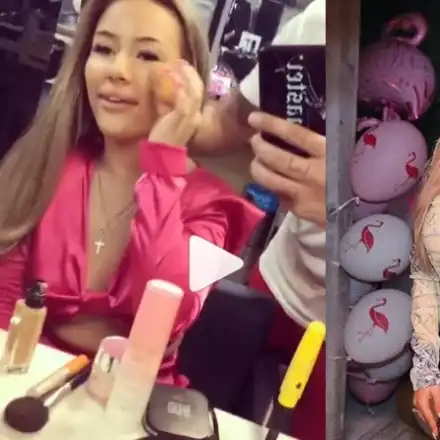 Гери-Никол, нали беше ултра богата? Певицата пести от гримьор, сама се маца с макиаж (Потрес кадри)