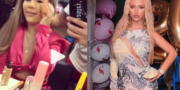 Гери-Никол, нали беше ултра богата? Певицата пести от гримьор, сама се маца с макиаж (Потрес кадри)