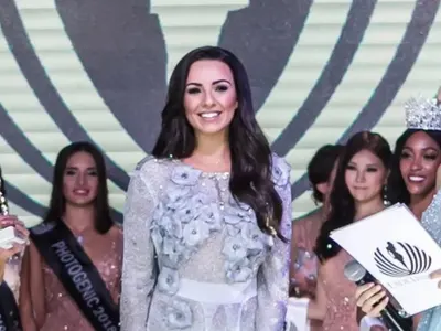 Мис Македония 2018 Биляна Шкортова бе специален гост на грандиозен финал на конкурс за красота! Красавицата влюбена в българин!