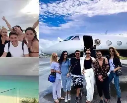 Цеци Красимирова вършее Карибите със самолет от милиардер