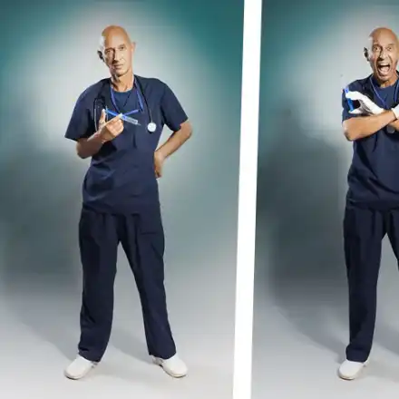 Д-р Врабчев с нудистка сватба