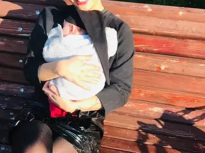 Деси Цонева пак гушка бебе