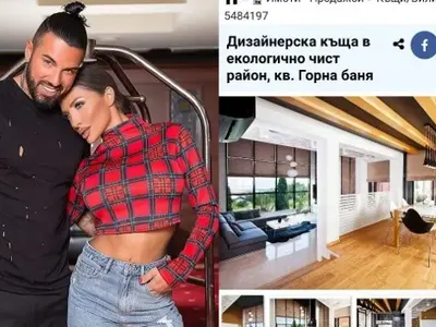 Ексклузивно в HotArena! Изцица ли Русата Златка гаджето си? Благо Зъбаря спешно продава къщата си в Горна Баня за 690 000 евро! (УНИКЛАНИ СНИМКИ от имота)