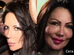 Ето я Никита Джонсът преди да се обезобрази с пластични операции