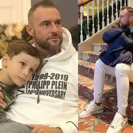 Филип Плейн показа сина си за сефте! Съдебни дела разделиха дизайнера и детето за 4 години