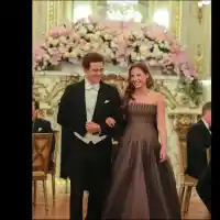 Княз Мирко Панагюрски кавалер на графиня на бала на дебютантките в Париж