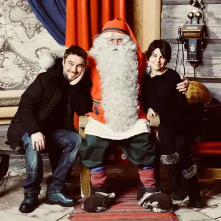 Миро работи за бебе в Лапландия