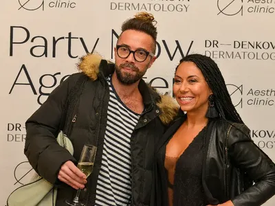 Плеяда от знаменитости поздравиха д-р Радина Денкова и д-р Ильо Стоянов