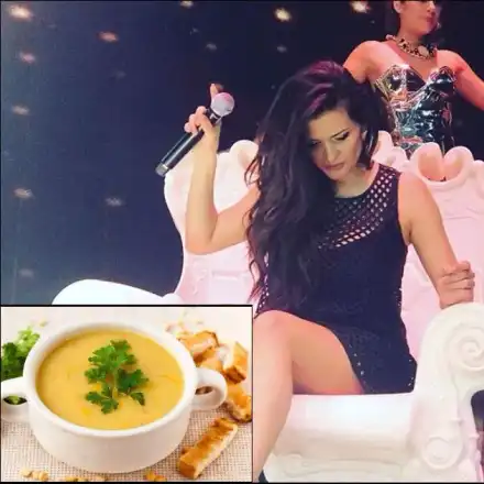 Преслава се вталява със супи