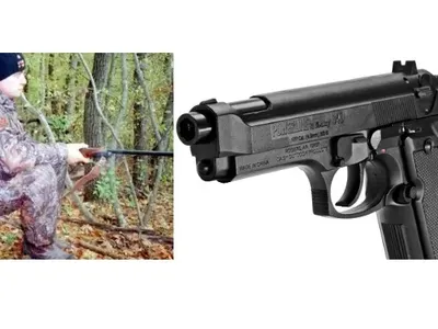 Слави гърми с пистолет „Зиг Зауер“ за 4000 лв.! Как е взел разрешително за оръжие, след като има проблеми със зрението?