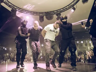 Акция на ГДБОП по време на парти на сериала „Лъжливи рими“