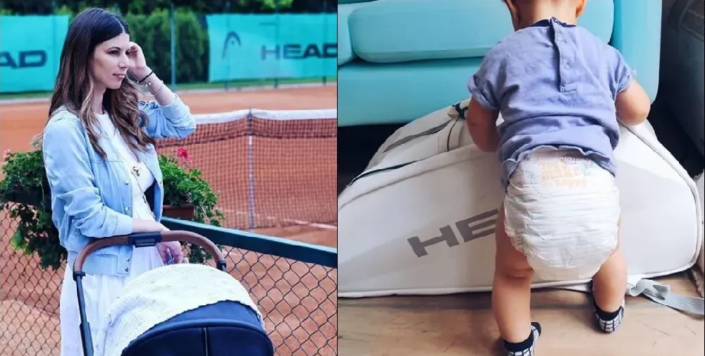 Цвети Пиронкова прави бебето тенисист