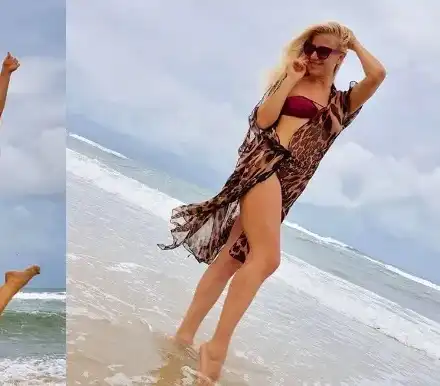 Маги на Слави остана без мъж и побърза да захвърли дрехите! Ето какви стройни крака показа във Виетнам