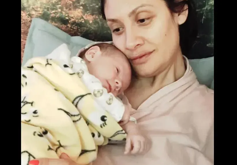 Мариана Попова показа бебето