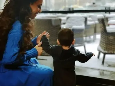 Мария Илиева води бебето в САЩ