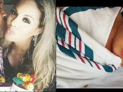 Най-красивата българка роди син