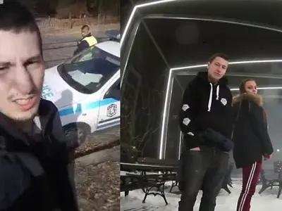 Тотален хит в мрежата! Огата отново се гаври с ченгетата, записа и песен „Почвам да бегам“