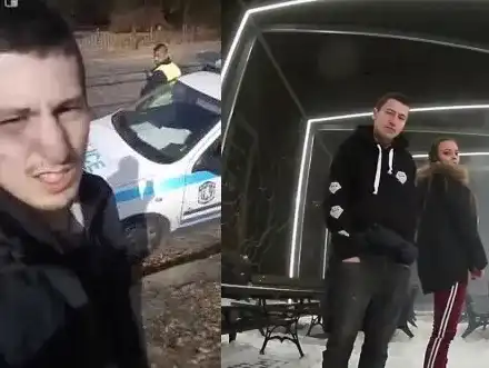 Тотален хит в мрежата! Огата отново се гаври с ченгетата, записа и песен „Почвам да бегам“