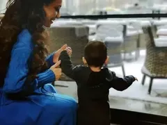Мария Илиева води бебето в САЩ