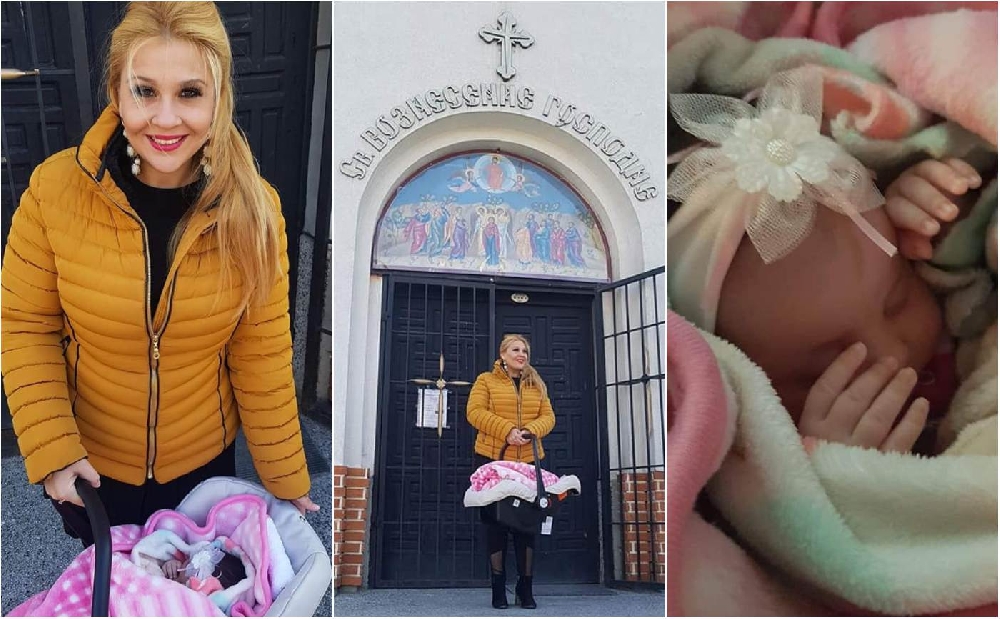 Пайнерка показа бебето