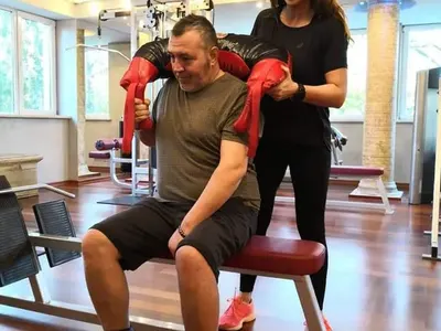 Христо Мутафчиев, след като спечели титла по фитнес : Благодаря на треньорката ми - кака Лили Стефанова! (Снимки)