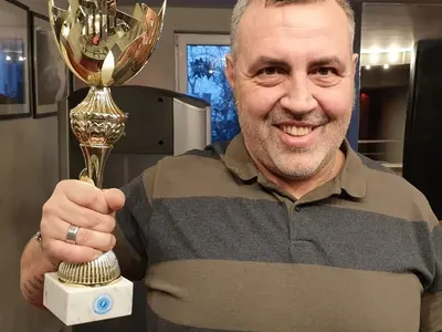 Христо Мутафчиев, след като спечели титла по фитнес : Благодаря на треньорката ми - кака Лили Стефанова! (Снимки)