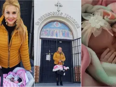 Пайнерка показа бебето