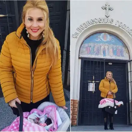 Пайнерка показа бебето