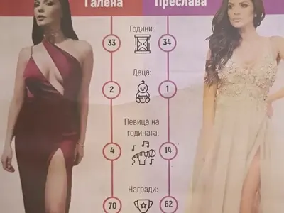 Преслава и Галена – 15 години на сцената! Двете делили едно легло, а днес не се поглеждат!