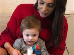 Златка мъкне и детето на фитнес