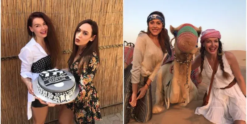 Бг моделки правят торти за шейхове