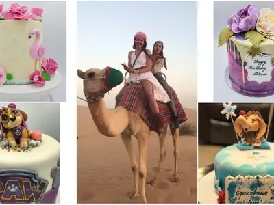 Бг моделки правят торти за шейхове