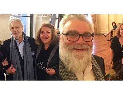 Дарина Павлова води Пласидо Доминго на Марта Вачкова и Владо Пенев