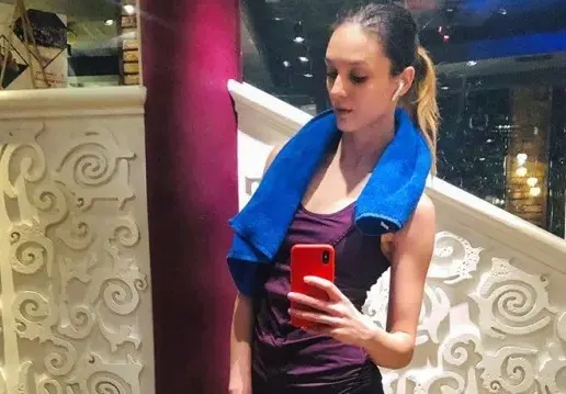 Луиза Григорова спортува с кино