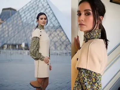 Нина Добрев с рокля за пет бона