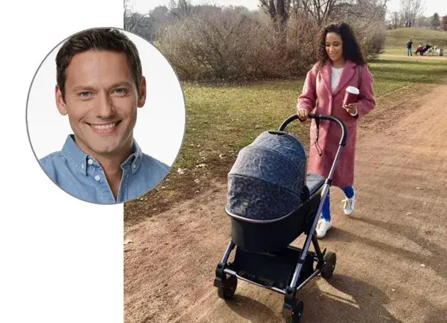 Орлин показа бебето